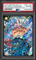 IK ZOEK GOKU AWAKENED POWER PSA 10/ BGS 10, Ophalen of Verzenden, Zo goed als nieuw, Losse kaart