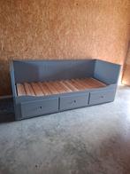 Uitschuifbaar bed met opbergruimte, Eenpersoons, Ophalen of Verzenden, Zo goed als nieuw, 80 cm