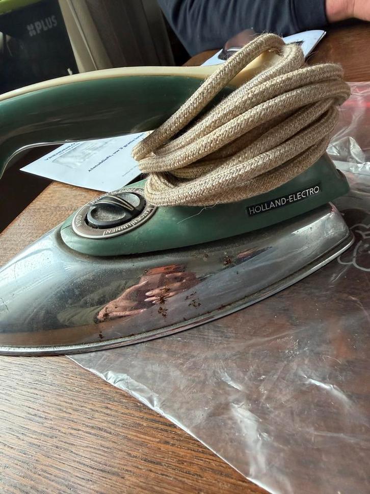 Vintage Strijkijzer Holland-Electro, Antiek en Kunst, Antiek | Keukenbenodigdheden, Ophalen