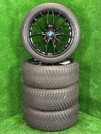 Originele 18 inch BMW 405M velgen winterbanden 3-serie f30, Auto-onderdelen, Banden en Velgen, 18 inch, Gebruikt, Banden en Velgen