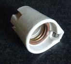 fitting porselein E27 ook geschikt voor zij montage, Ophalen of Verzenden, Zo goed als nieuw