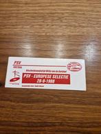 2649 Sticker  PSV Afscheidswedstrijd Willy v.d. Kerkhof 1988, Ophalen of Verzenden, Gebruikt