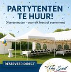 Partytent Huren?, Ophalen, Zo goed als nieuw, Overige