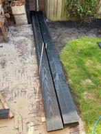 Nieuw douglas planken / potdekselplanken zwart gedompeld, Doe-het-zelf en Verbouw, Hout en Planken, Ophalen, Minder dan 25 mm