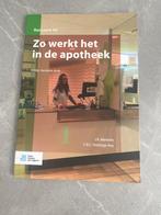 Zo werkt het in de apotheek - Studieboek nieuw, Boeken, Ophalen of Verzenden, Beta, Gelezen, MBO