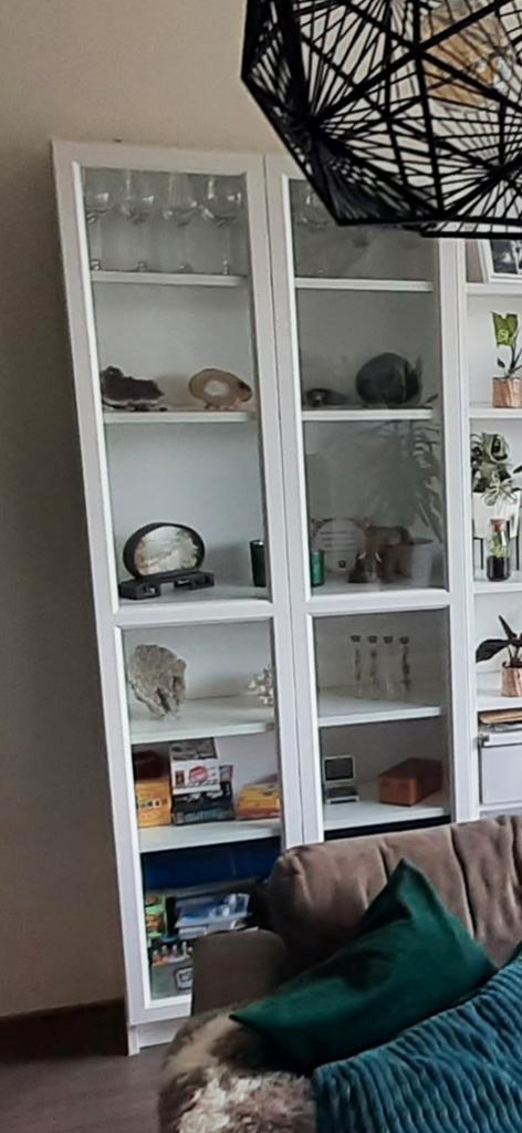Ikea Billy Oxberg boekenkast, Huis en Inrichting, Kasten | Vitrinekasten, Gebruikt, 200 cm of meer, 50 tot 100 cm, 25 tot 50 cm
