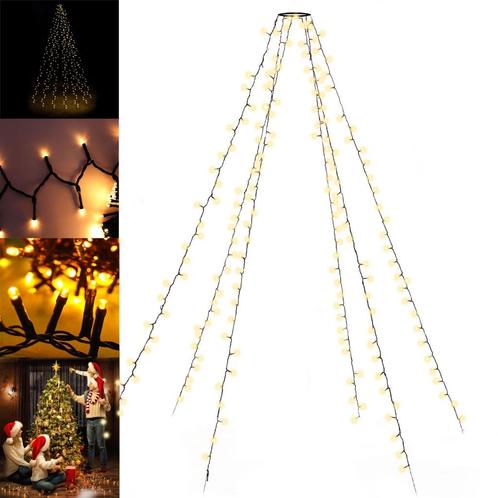 Kerstboomverlichting | 192 LED's | 6 x 2 m, Diversen, Kerst, Nieuw, Verzenden