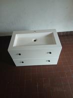 Badmeubel  80cm breed 47cm lengte 50cm hoogte, Huis en Inrichting, Badkamer | Badkamermeubels, Zo goed als nieuw, Minder dan 100 cm