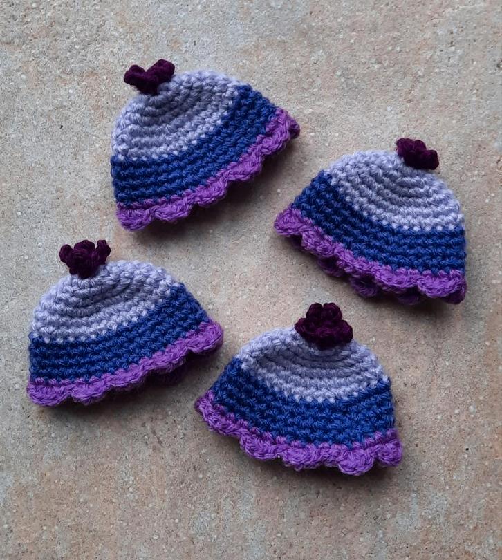 Gehaakte eierwarmers evt met eierdoppen, Hobby en Vrije tijd, Breien en Haken, Nieuw, Haken, Overige typen, Ophalen of Verzenden