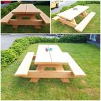 Douglas picknicktafels, Tuin en Terras, Picknicktafels, Ophalen of Verzenden, Zo goed als nieuw, Rechthoekig