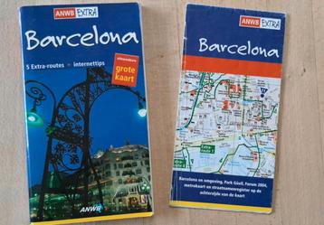 Stadsgids  Barcelona, met losse plattegrond.  beschikbaar voor biedingen
