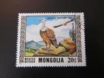 Postzegel Vogel: Vale Gier uit Mongolië, Ophalen of Verzenden, Gestempeld, Dier of Natuur
