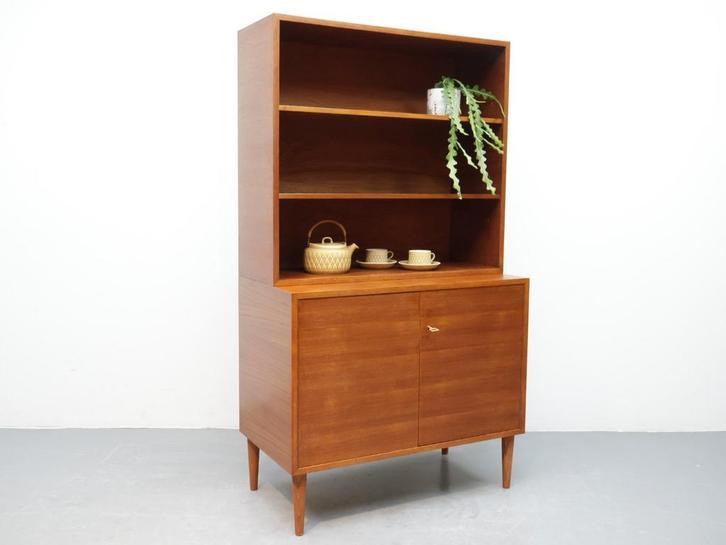 Vintage wandmeubel | 2 delig | Teak, Huis en Inrichting, Kasten | Overige, Gebruikt, Ophalen