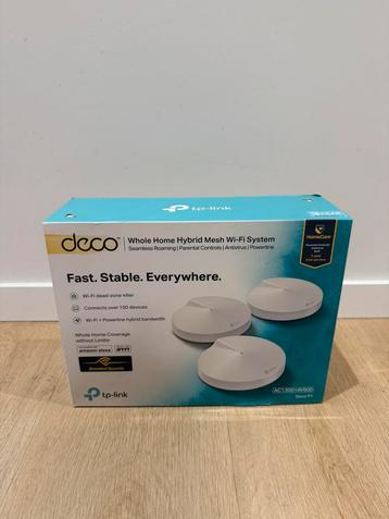 TP‑Link Deco P7 Mesh Wi‑Fi‑systeem – 3‑pack (AC1300 + AV600) beschikbaar voor biedingen