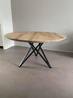 Eiken tafel Rond |maatwerk| vakmanschap, Huis en Inrichting, Tafels | Eettafels, Nieuw, 100 tot 150 cm, 100 tot 150 cm, Rond