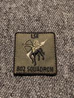 patch LSE 802 Squadron DGLC, Verzamelen, Militaria | Algemeen, Ophalen of Verzenden, Luchtmacht, Nederland, Embleem of Badge