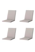 Tuinstoel kussen madison Napels taupe - 97x49 cm - Set van 4, Tuin en Terras, Ophalen, Nieuw