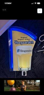 Neon verlichting Hoegaarden bier classic, Ophalen, Zo goed als nieuw, Reclamebord, Plaat of Schild, Overige merken