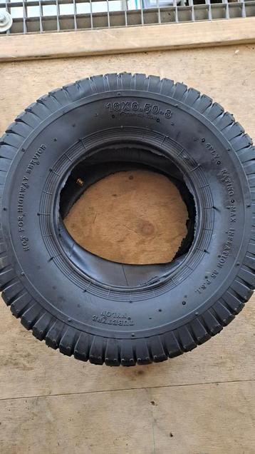 4x Gazonband 16x6.50-8 4 ply beschikbaar voor biedingen