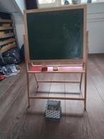 Schoolbord om mee te spelen, inclusief krijtjes, Kinderen en Baby's, Ophalen of Verzenden, Gebruikt