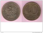 polen 10 zlotych 1989 km 152.2 xf+, Postzegels en Munten, Munten | Europa | Niet-Euromunten, Verzenden, Polen, Losse munt