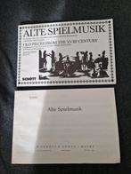 Alte Spielmusik - Muziek 18e eeuw: blokfluit en piano, Muziek en Instrumenten, Ophalen, Klassiek, Zo goed als nieuw, Thema