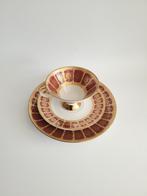 Vintage Petit dejeuner ontbijt set bord met kop en schotel, Antiek en Kunst, Antiek | Servies los, Ophalen of Verzenden
