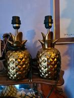 Twee leuke lampen voeten ananas model samen 25 euro, Huis en Inrichting, Lampen | Tafellampen, Ophalen of Verzenden, Zo goed als nieuw
