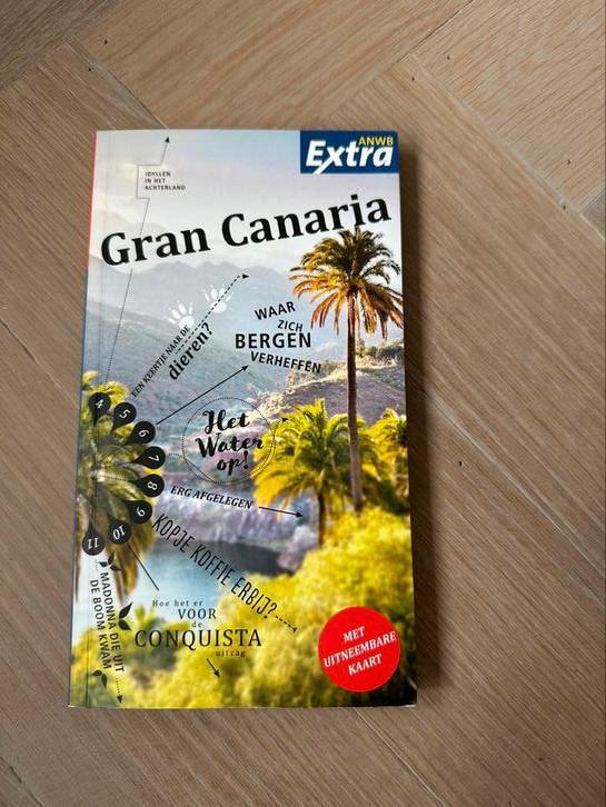 GRAN CANARIA reisgids ANWB extra, Boeken, Reisgidsen, Zo goed als nieuw, Reisgids of -boek, Europa, ANWB, Ophalen of Verzenden