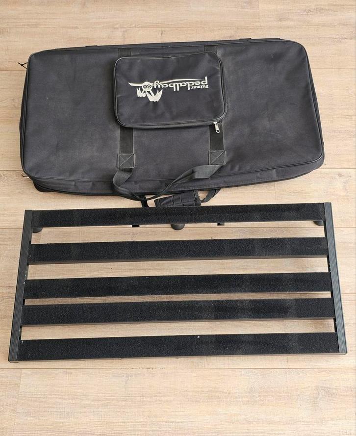 Pedalboard met tas - Pedalbay 80, Muziek en Instrumenten, Effecten, Gebruikt, Ophalen of Verzenden