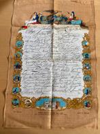 Irish Linen theedoek Declaration of Independance, Huis en Inrichting, Keuken | Textiel, Ophalen of Verzenden, Zo goed als nieuw