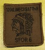 12 INFBAT RVH SFOR 6 Embleem. Nieuw., Verzamelen, Militaria | Algemeen, Verzenden, Landmacht, Nederland, Embleem of Badge