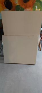 Bureaublad en zijkant voor witte Kallaxkast., Ophalen, Minder dan 50 cm, Gebruikt, Minder dan 50 cm