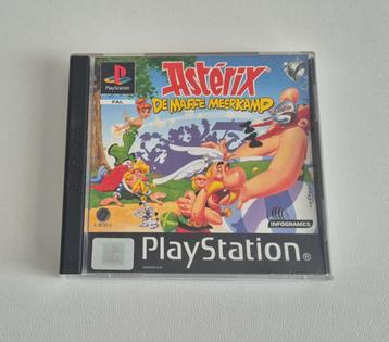 Asterix De Maffe Meerkamp Playstation 1 PS1 Game Compleet beschikbaar voor biedingen