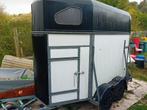 1,5 paards paardentrailer, Dieren en Toebehoren, Paarden en Pony's | Trailers en Aanhangwagens, Ophalen, Gebruikt, Hout, 1½-paards trailer