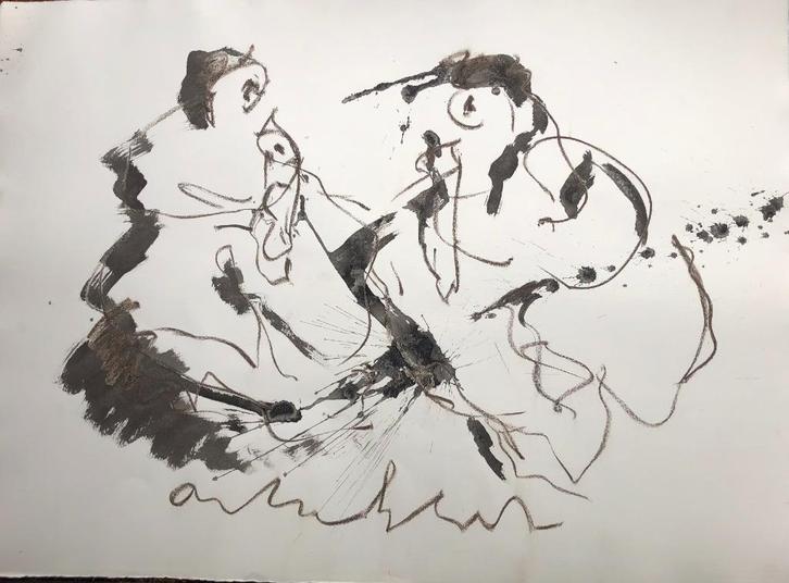 Anton Heyboer, Antiek en Kunst, Kunst | Schilderijen | Modern, Ophalen