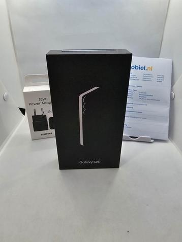 SAMSUNG s25  NIEUW/128GB/2 JAAR GARANTIE/GESEALD/ICYBLUE beschikbaar voor biedingen
