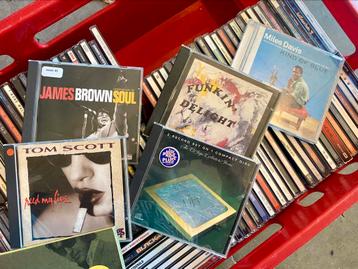 Ruim 120 Soul / Funk / Jazz cd’s.  beschikbaar voor biedingen