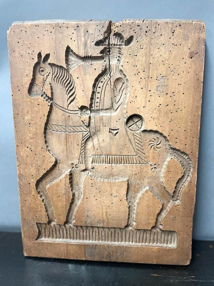 Oude Speculaasplanken met Afbeeldingen, Antiek en Kunst, Kunst | Beelden en Houtsnijwerken, Ophalen of Verzenden