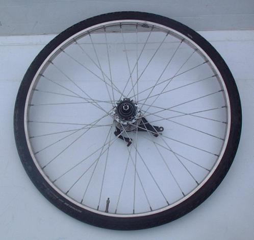 Fietswielen Voorwiel Achterwiel Van Schothorst Stainless, Fietsen en Brommers, Fietsonderdelen, Gebruikt, Algemeen, Wiel, Ophalen