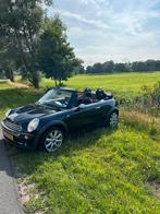 Mini 1.6 16V ONE Cabrio 2006 Zwart, 4 cilinders, Cabriolet, 4 stoelen, Zwart