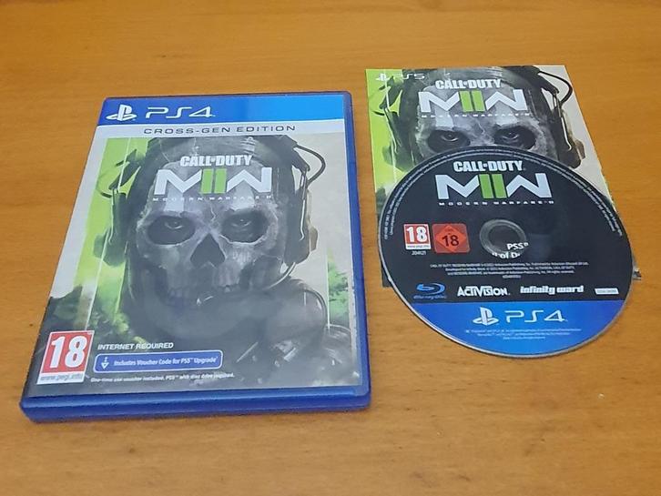 OPRUIMEN | PS4 | Call of Duty Modern Warfare II, Spelcomputers en Games, Games | Sony PlayStation 4, Gebruikt, Shooter, 3 spelers of meer