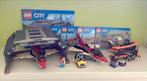 Te koop LEGO straaljagers dubbeldekker vliegtuig auto hangar, Ophalen, Zo goed als nieuw, Complete set, Lego