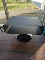 Vintage - Space age audiomeubel tafel / 334, Huis en Inrichting, Tafels | Bijzettafels, Ophalen, Minder dan 45 cm, Metaal of Aluminium