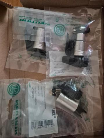 neutrik xlr male fermale 3 pin beschikbaar voor biedingen