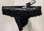 Nieuwe string mannen met kant XL, Kleding | Heren, Ondergoed, Verzenden, Zwart, Lookme, Slip