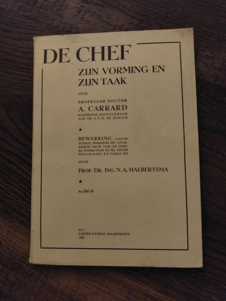 De chef, Boeken, Overige Boeken, Zo goed als nieuw, Ophalen of Verzenden
