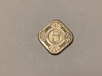 Nederland 5 cent 1940, Postzegels en Munten, Munten | Nederland, Ophalen of Verzenden, Koningin Wilhelmina