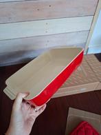 Rode ovenschaal en soeppan postcodeloterij, Huis en Inrichting, Ophalen of Verzenden, Nieuw, Overige typen