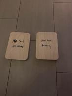 Houten decoratie elementen - 15x20 cm, Ophalen, Nieuw